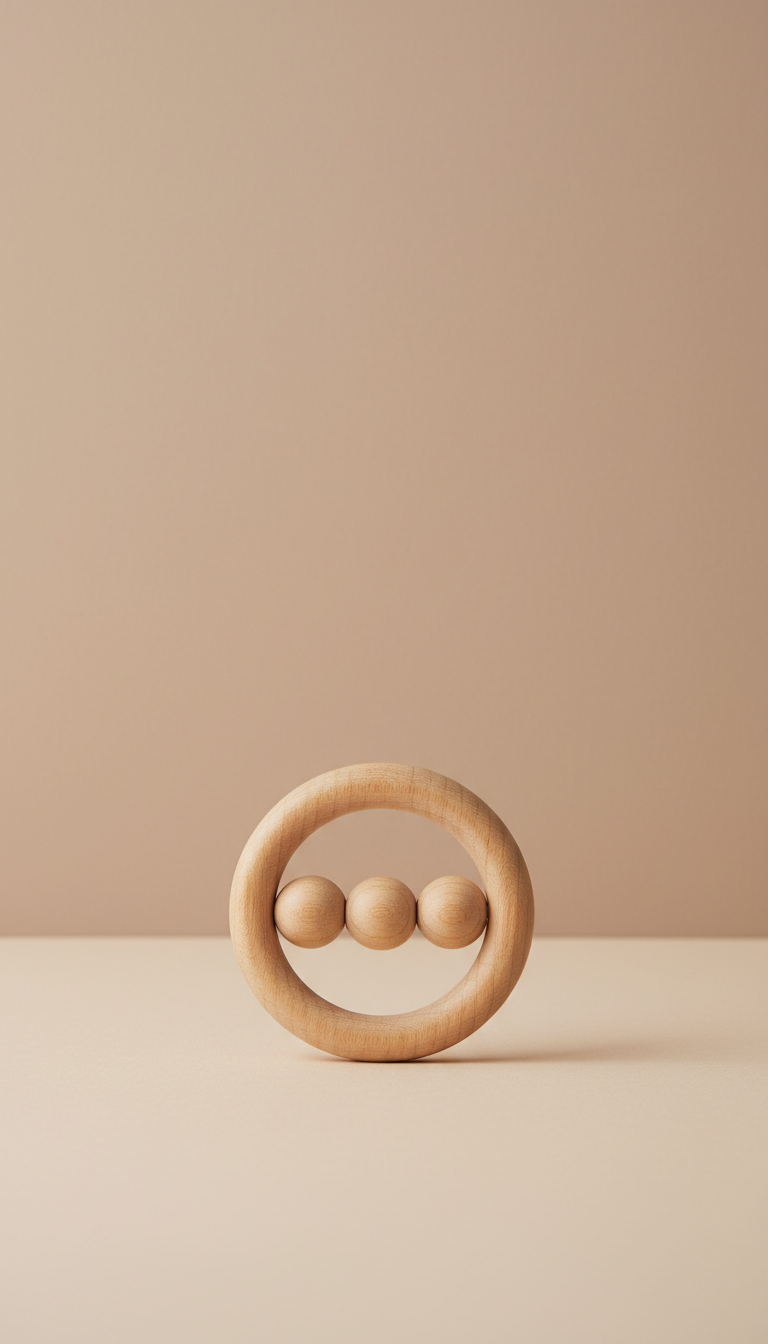 BPA-Free Silicone Teether Ring