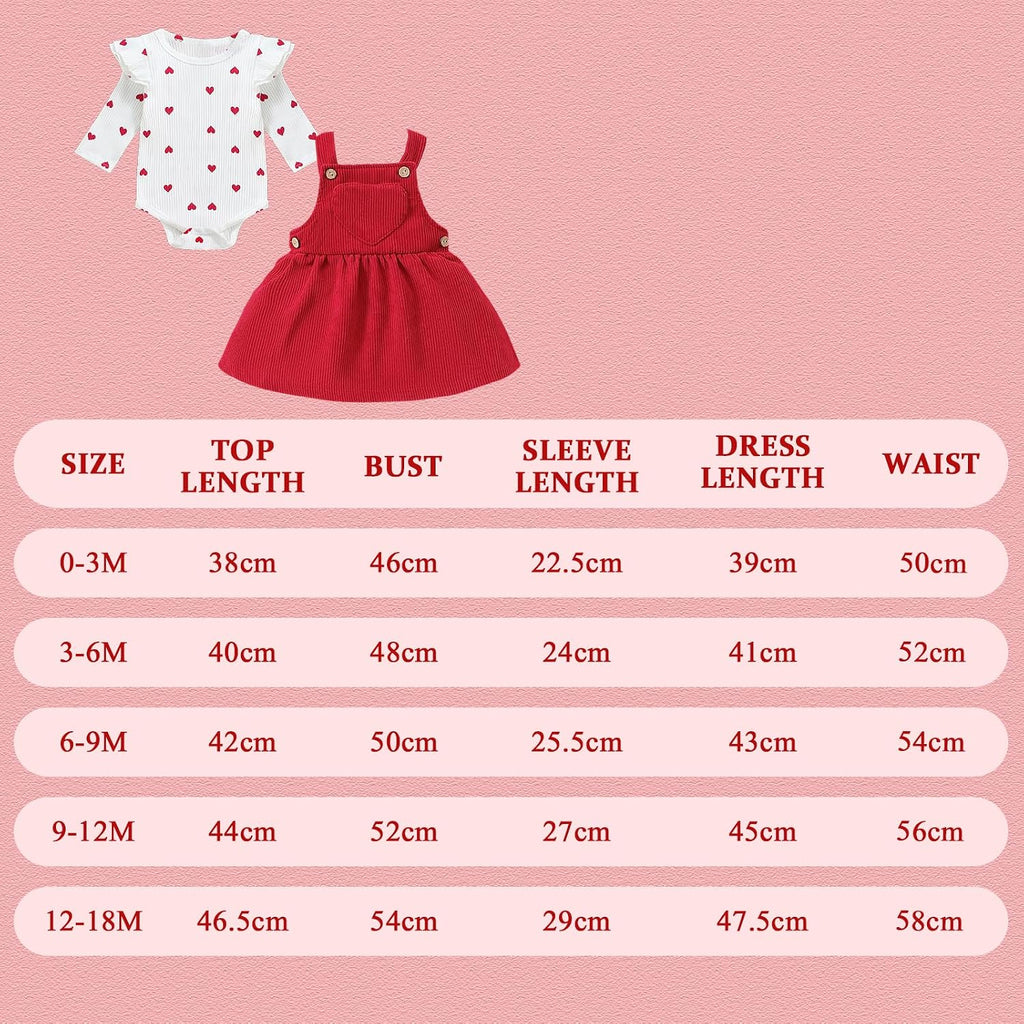 Baby Kleidung Mädchen Neugeborene Kleidung Rüschen Baby Strampler Hosenträgerrock Bekleidungssets Für Baby-Mädchen Babys Geschenk Babykleidung Mädchen 0-18 Monate