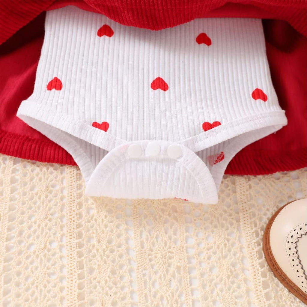 Baby Kleidung Mädchen Neugeborene Kleidung Rüschen Baby Strampler Hosenträgerrock Bekleidungssets Für Baby-Mädchen Babys Geschenk Babykleidung Mädchen 0-18 Monate